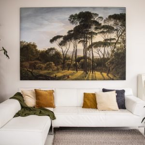 Foto op textiel